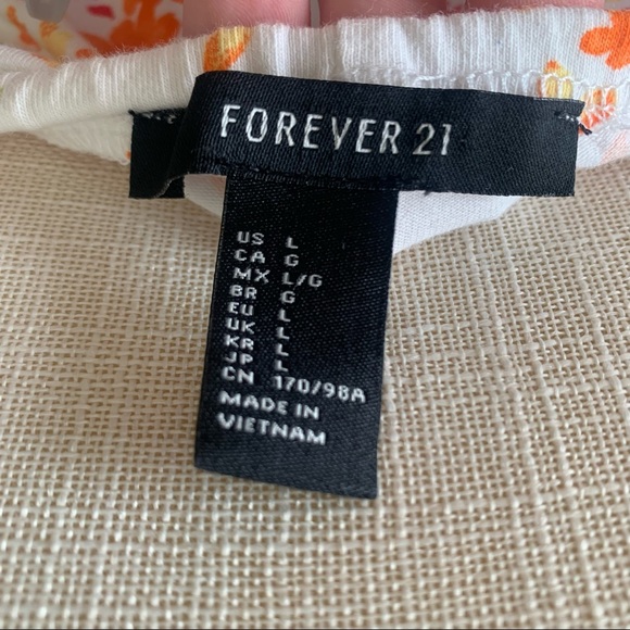 Floral Crop Top - Forever 21 - Picture 4 of 4